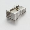 Oic Aluminum Pencil Sharpener, 3/8", 4/PK, Metallic Silver PK OIC30218